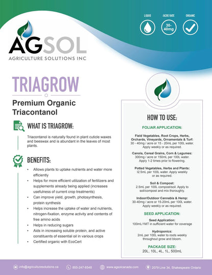 TriaGrow (0.5% Triacontanol)